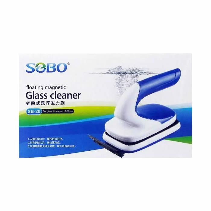 SOBO SB-20 Magnetic Glass Cleaner (16-20mm)