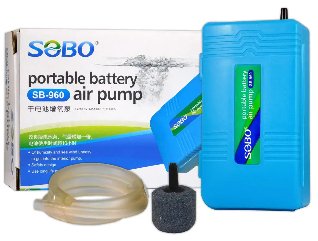 SOBO Portable Battery Air Pump SB-960