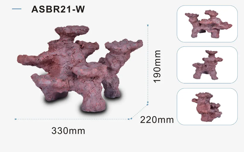 BR21-W AS Artificial Bio-Stone 33*22*19cm 