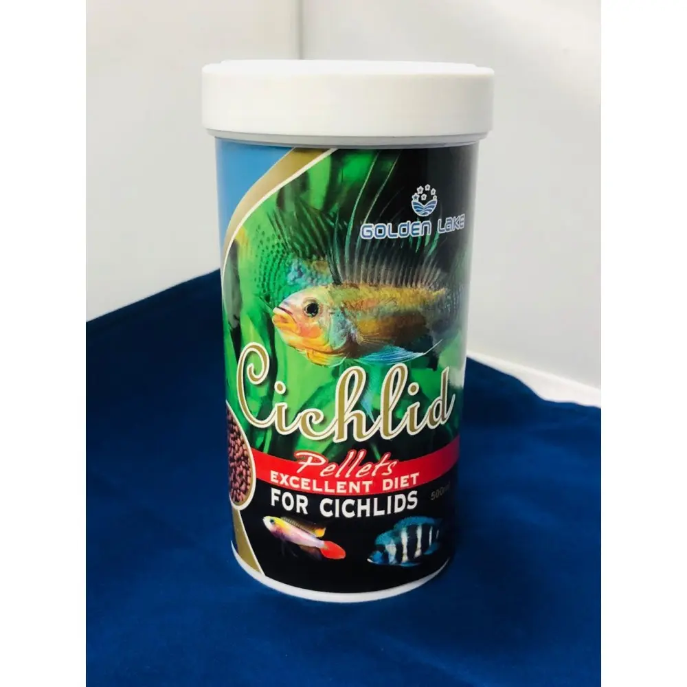 Golden Lake cichlid pellets 100ml