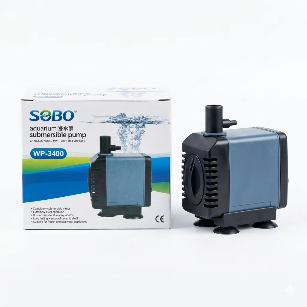 Sobo Submersible Pump WP-3400 15W,880L/H