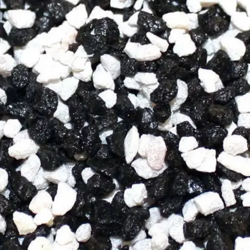 [AQP-1473]  Natural Gravel White,Black & Mix