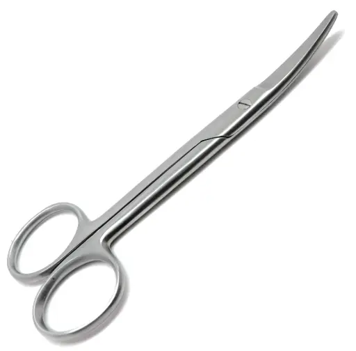 [AQP-1728] Chenls NCT-25X SCISSORS CURVED 25cm