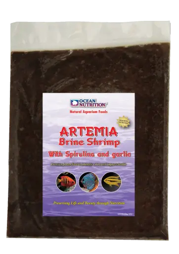 [AQP-2297] ON Artemia with spirulina and garlic  454 gram
