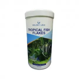 [AQP-2107] Golden Lake Tropical Fish Flakes 1000 ml 