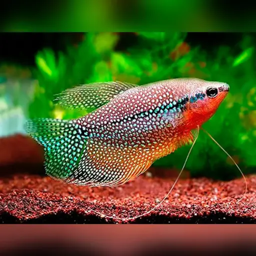 [AQP-1540] Pearl Gourami(Trichopodus leerii)