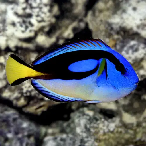 [AQP-0087] Yellow Belly Blue Tang