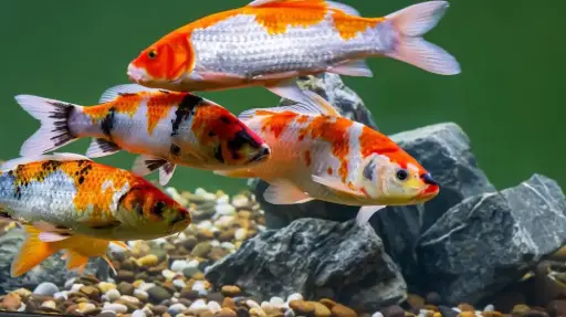 Koi Fish(Cyprinus Carpio)