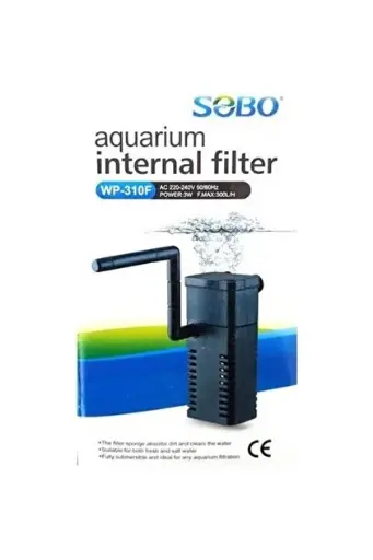 Sobo Internl Filter WP-310F 3W,300L/H
